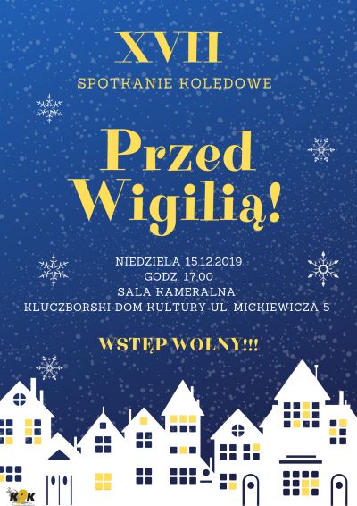 PRZED WIGILIĄ